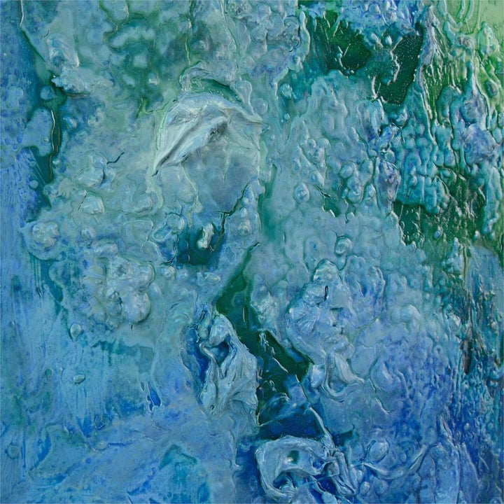 Wall Art Teng Fei's Beneath The Surface - Green