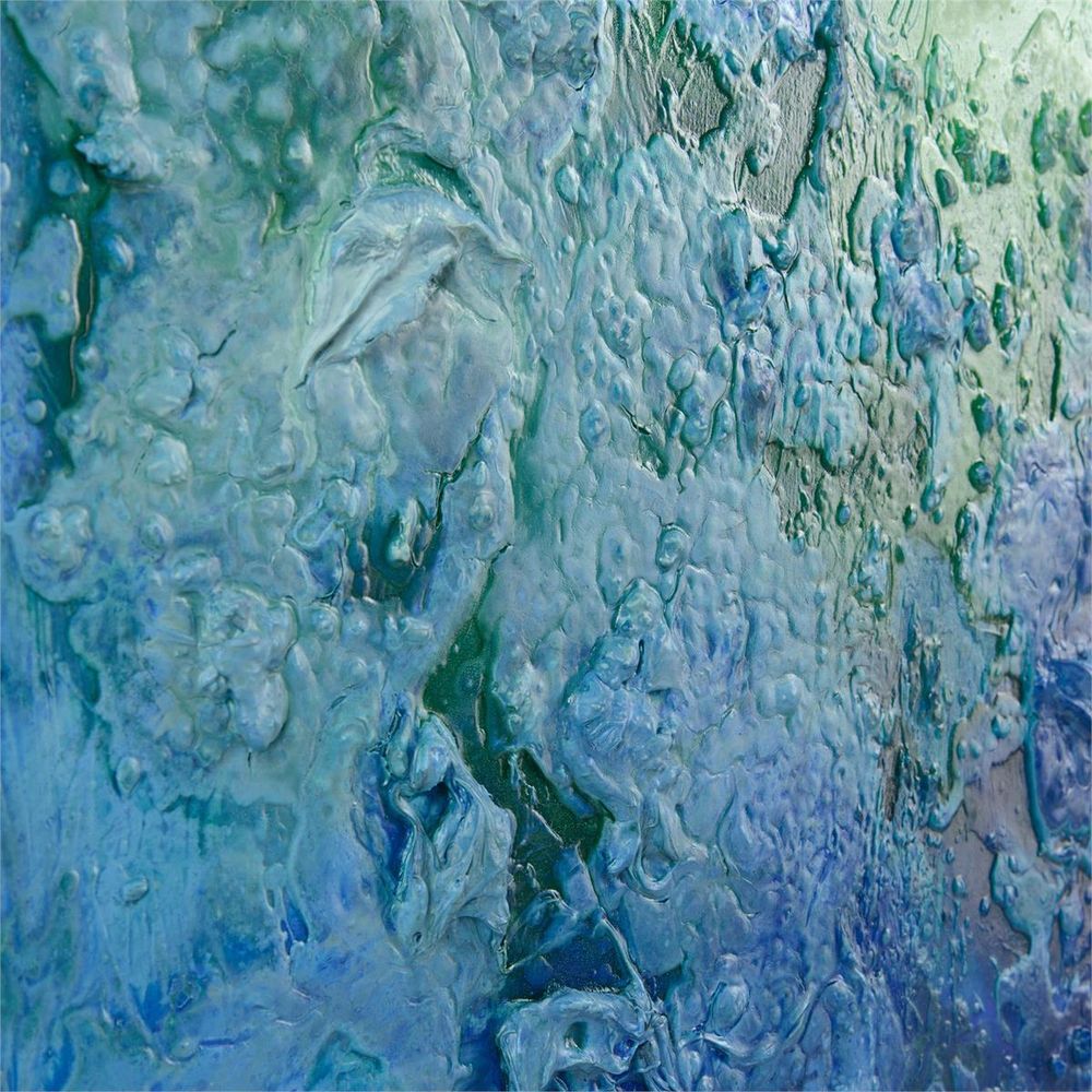 Wall Art Teng Fei's Beneath The Surface - Green