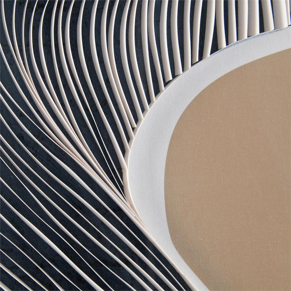 Wall Art Wing's Subterranea - Brown, White