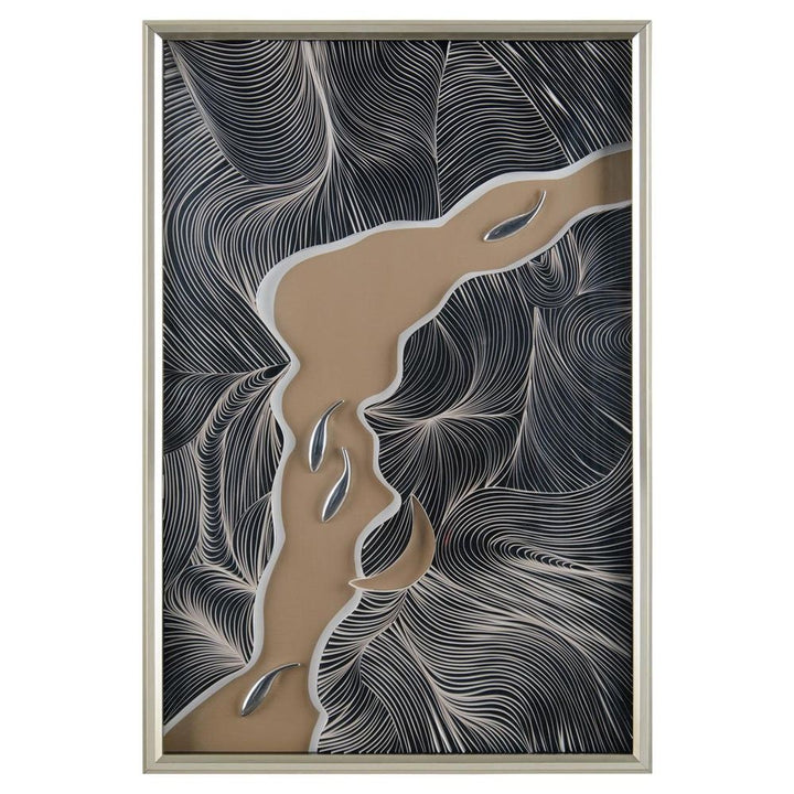 Wall Art Wing's Subterranea - Brown, White