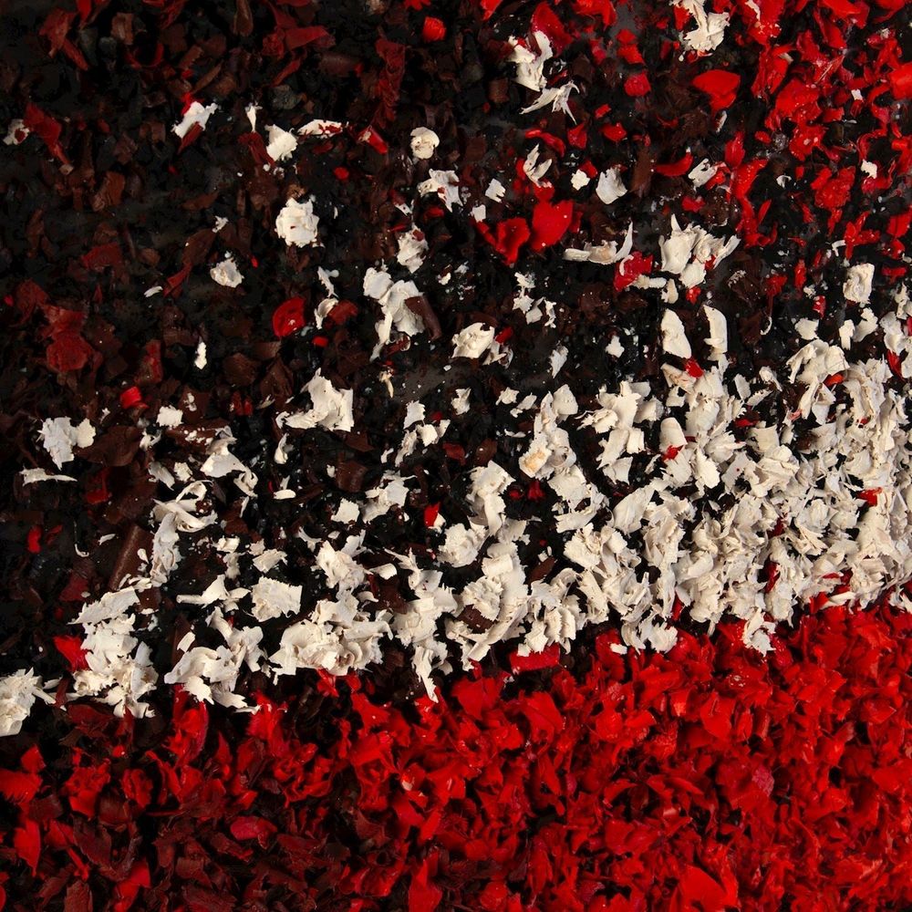 Wall Art Ruan Wei's Crimson Horizon