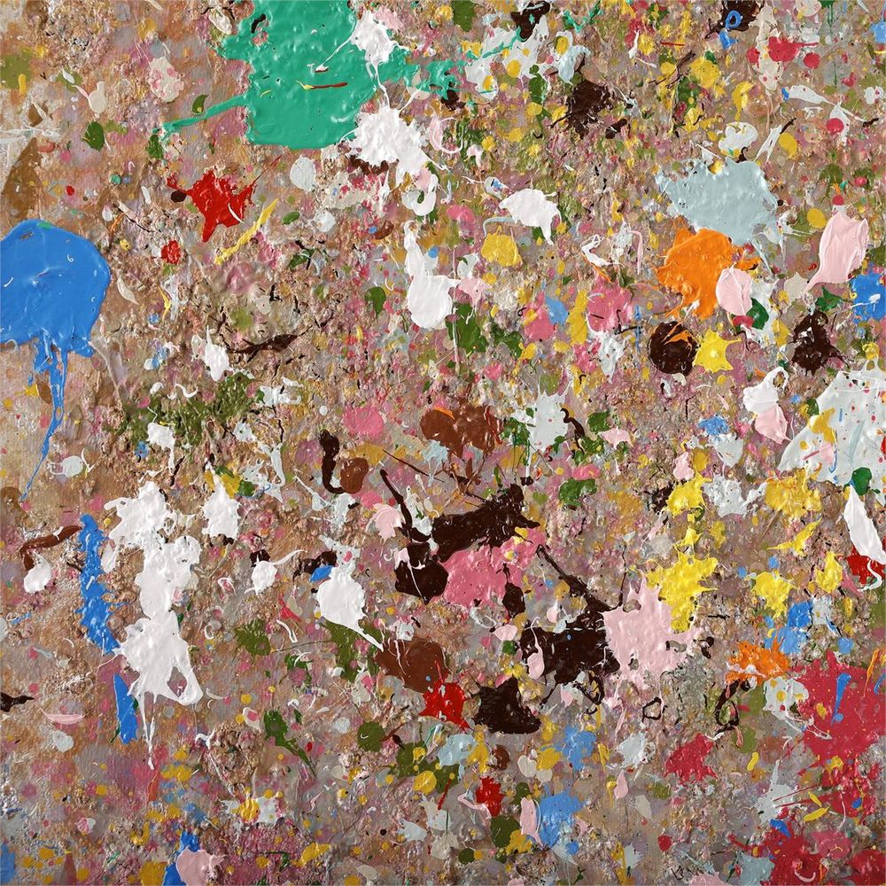 Wall Art Teng Fei's Dancing Pigments I