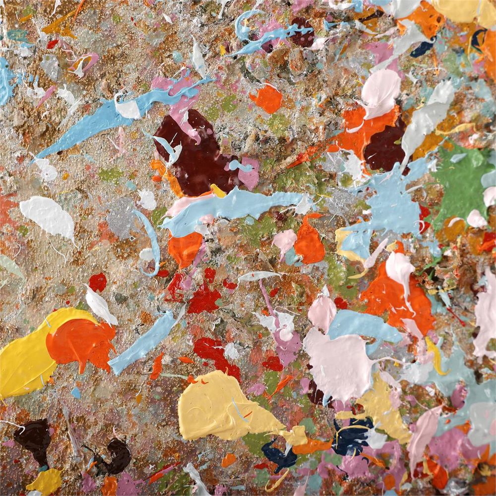 Wall Art Teng Fei's Dancing Pigments Ii