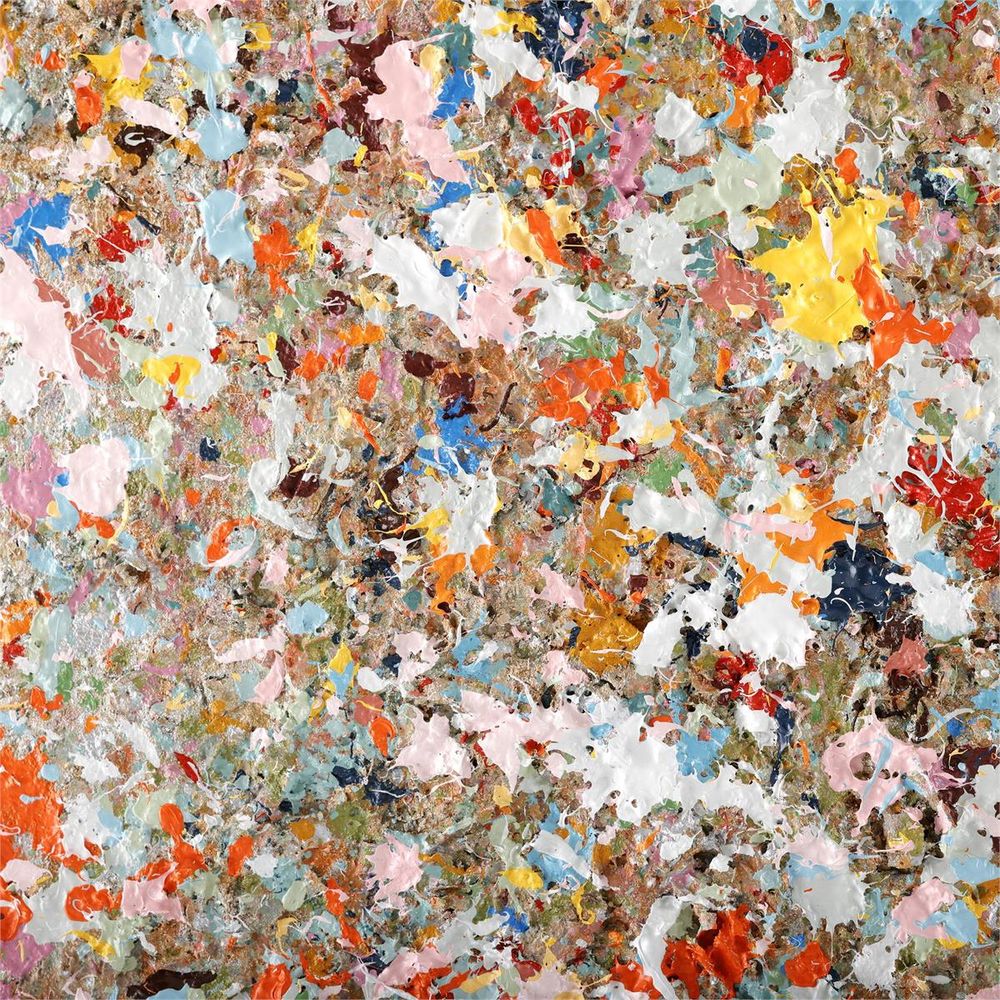Wall Art Teng Fei's Dancing Pigments Ii