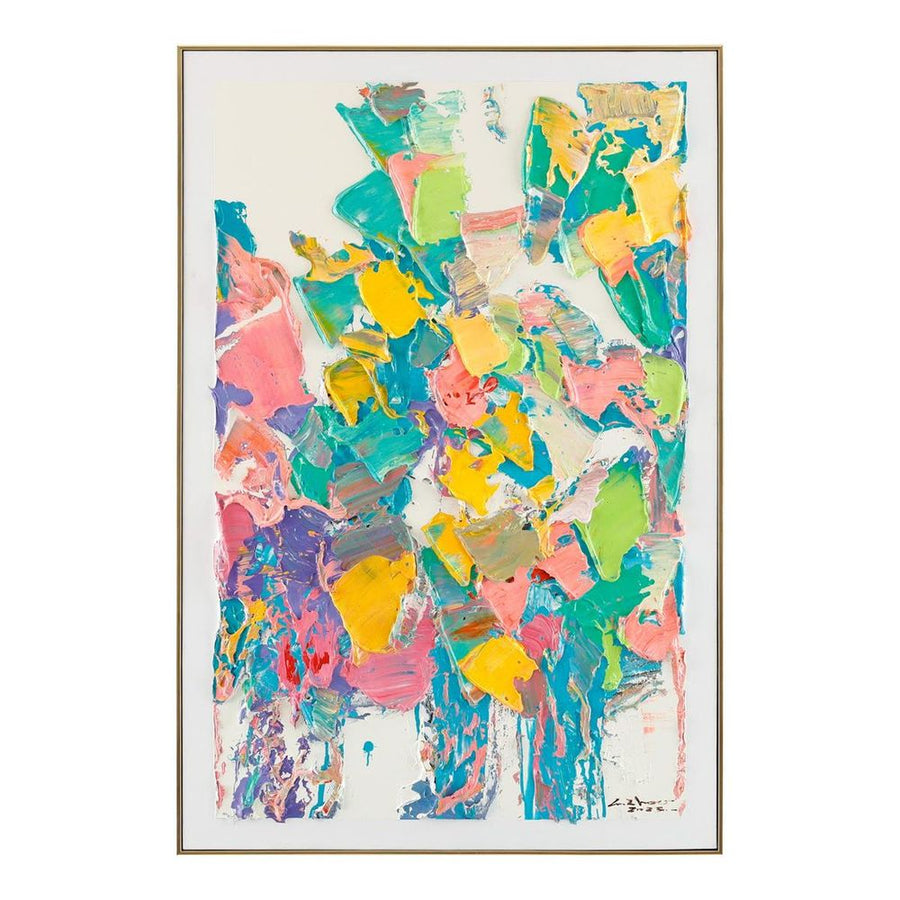Wall Art Lm Zhou's Textural Brushstrokes Ii