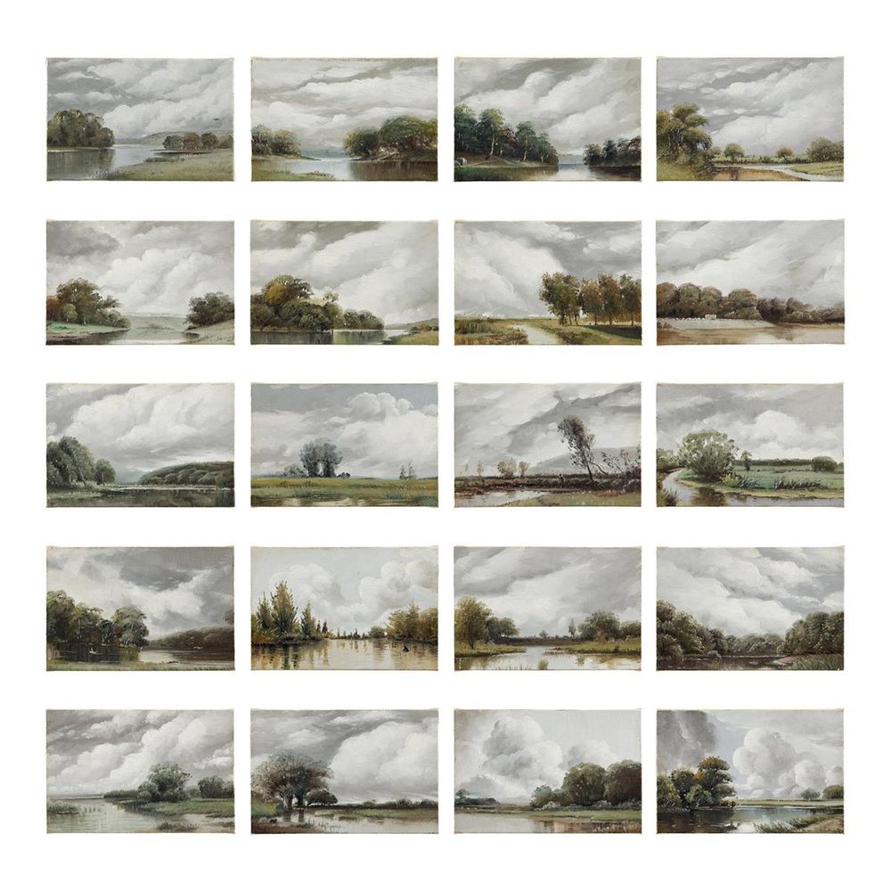 Wall Art Tony Fey's Nature Walk, Set Of 20