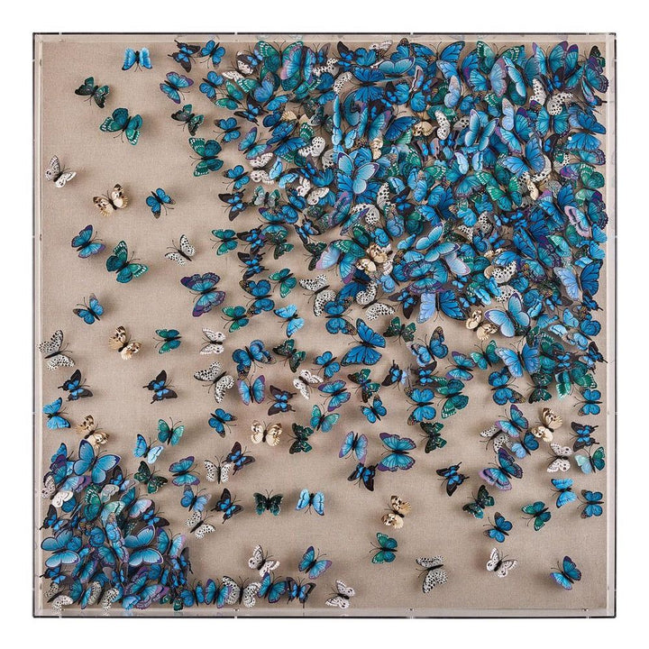 Decorative Objects Azure Butterfly Ballet