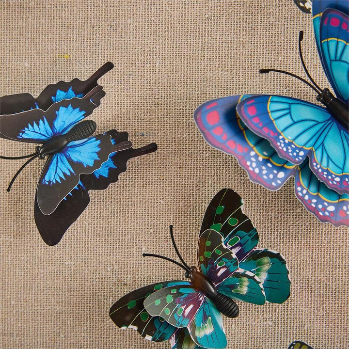 Decorative Objects Azure Butterfly Ballet