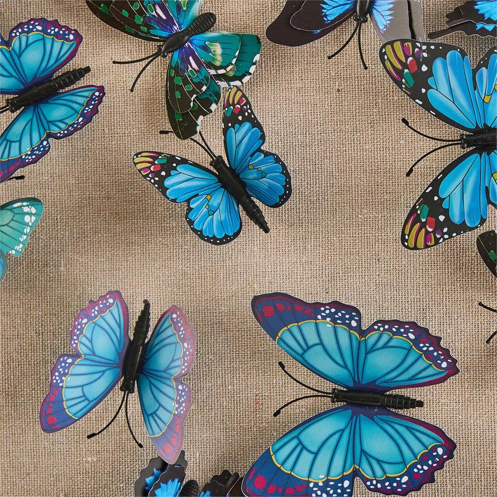 Decorative Objects Azure Butterfly Ballet