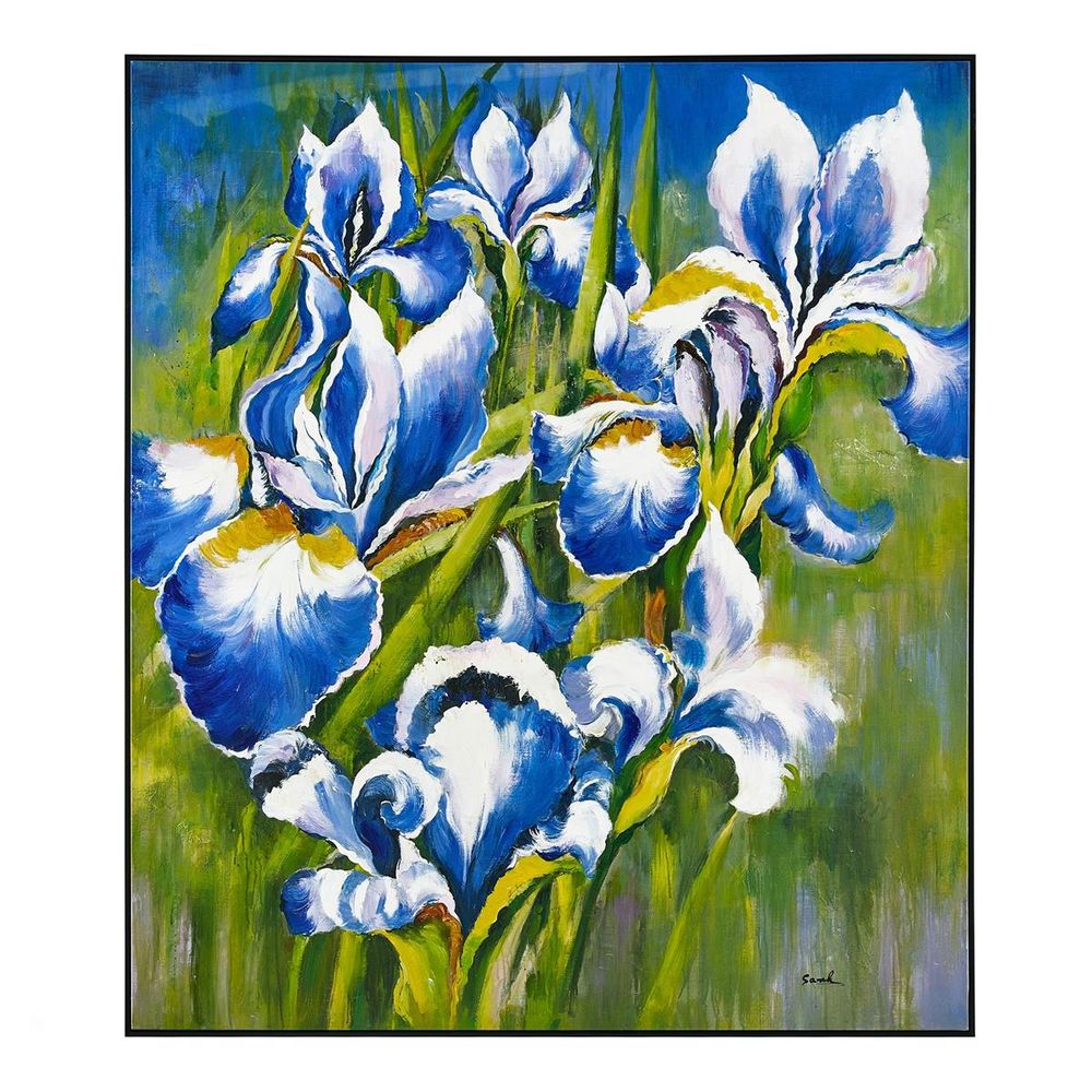 Wall Art Luminous Irises