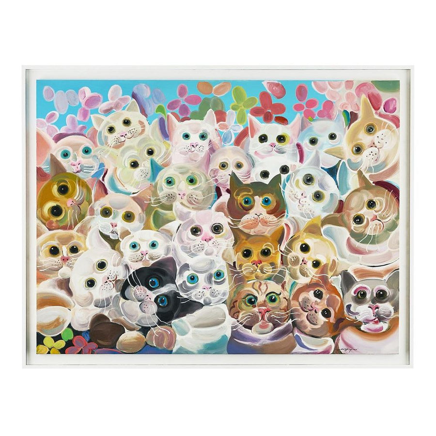 Decorative Objects Garden of Feline Whimsy