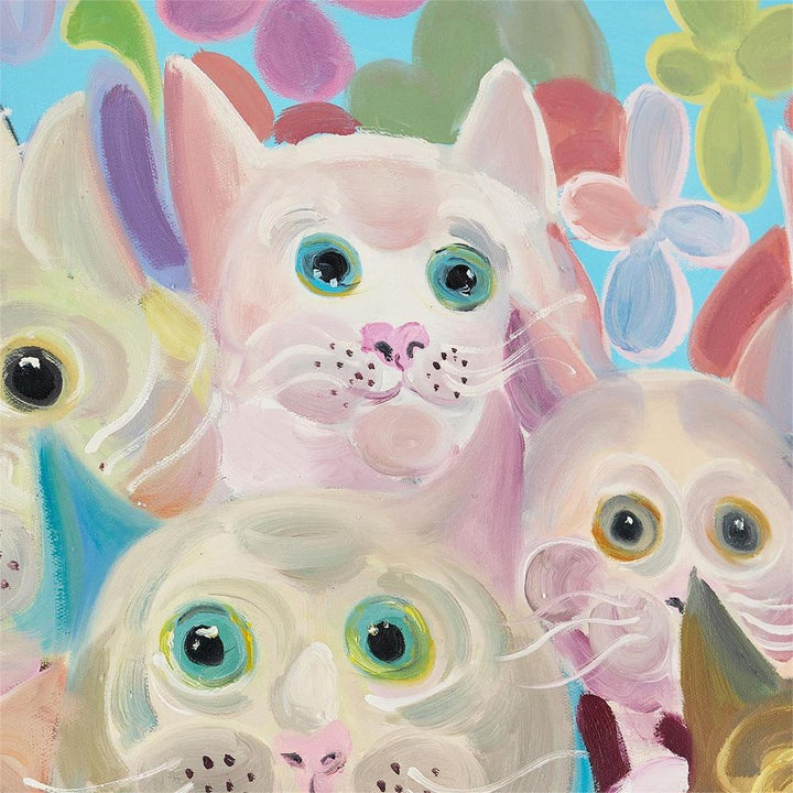 Decorative Objects Garden of Feline Whimsy