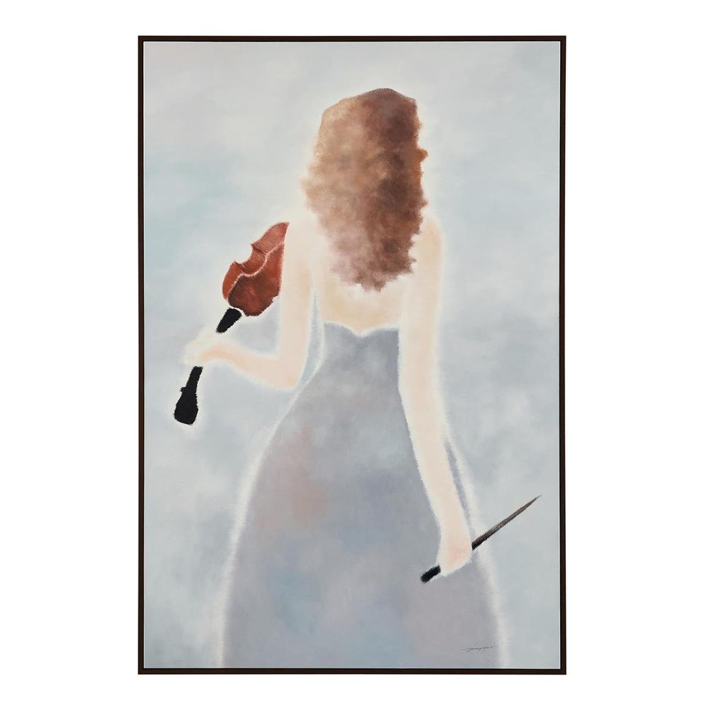 Decorative Objects Eloquent Violinist Portrait