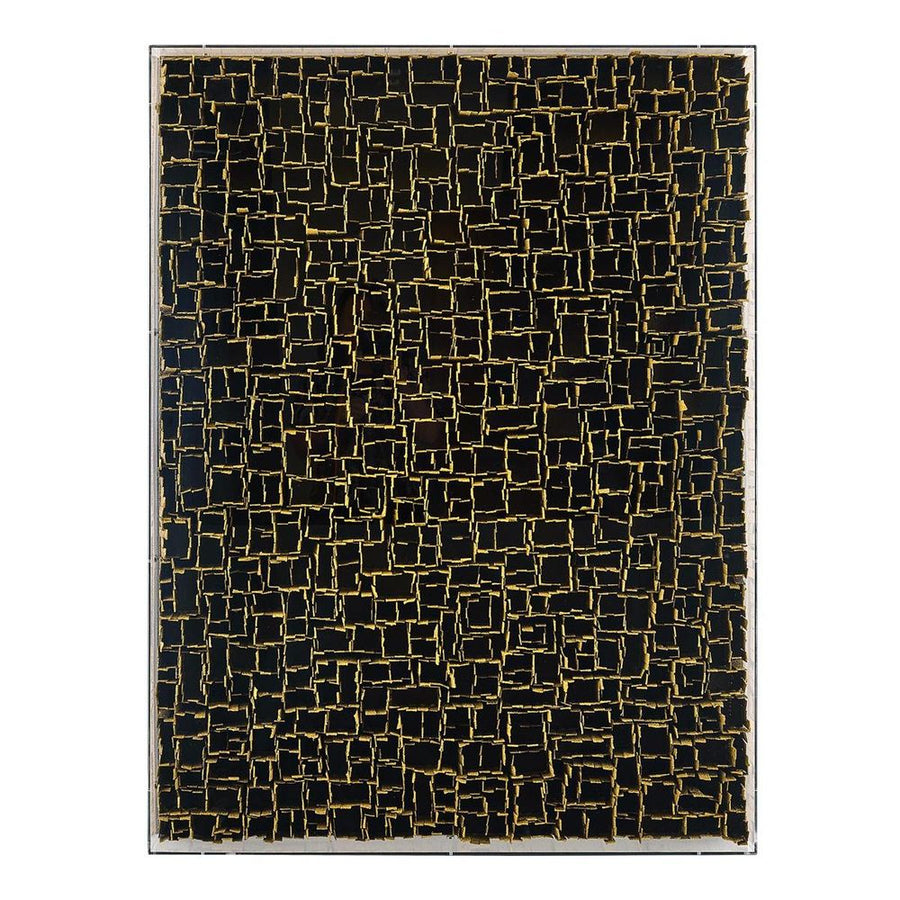 Wall Art Abstract Geometry, Black