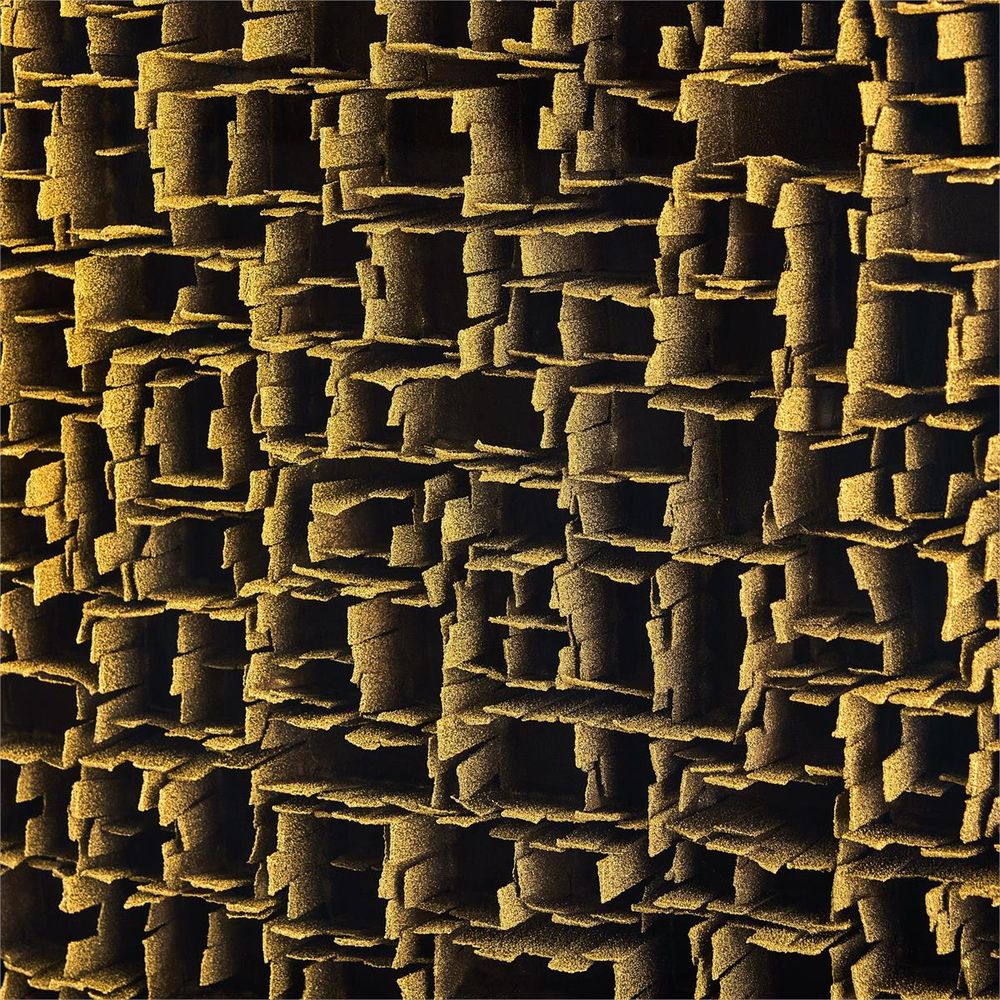 Wall Art Abstract Geometry, Black