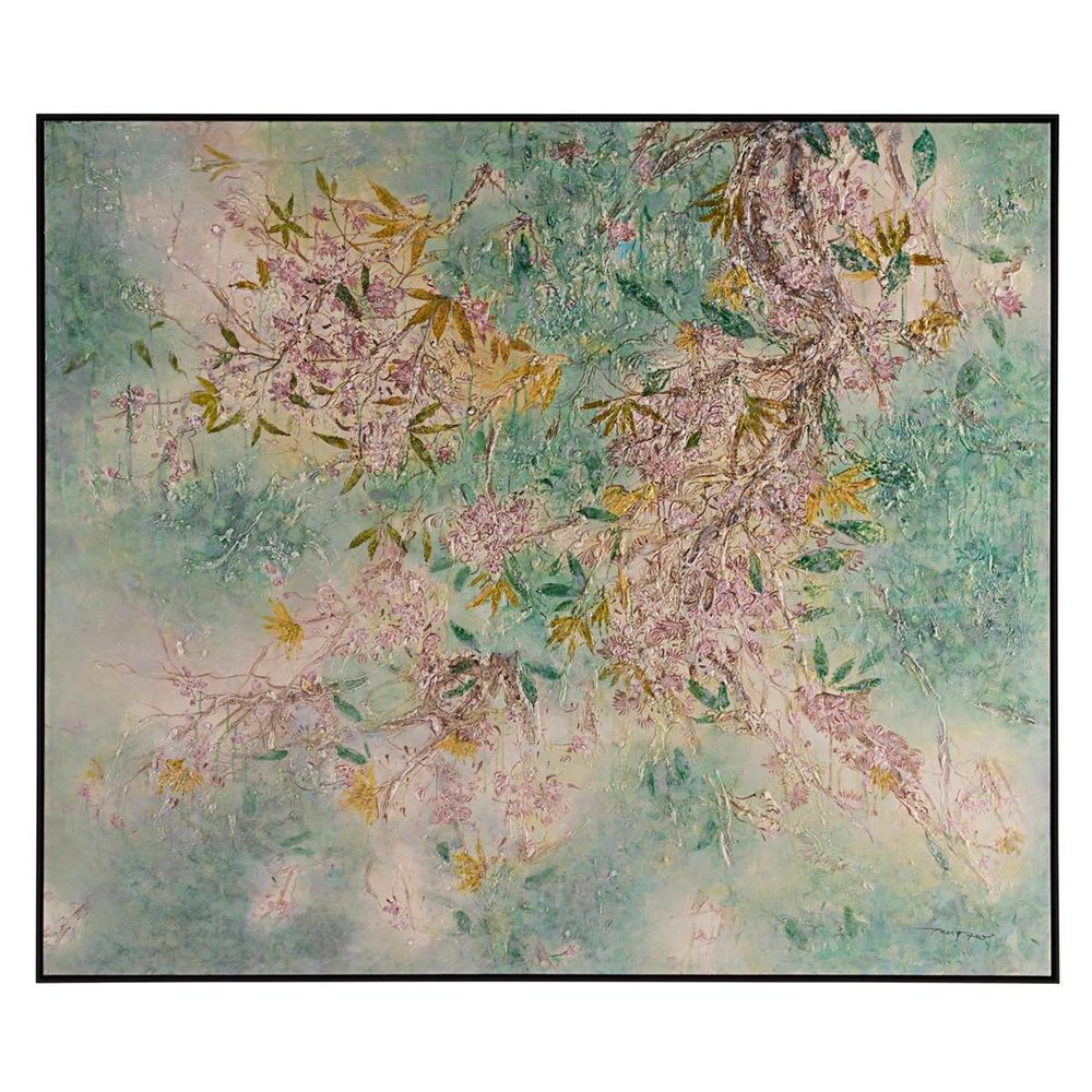Wall Art Soft Horizon Bloom