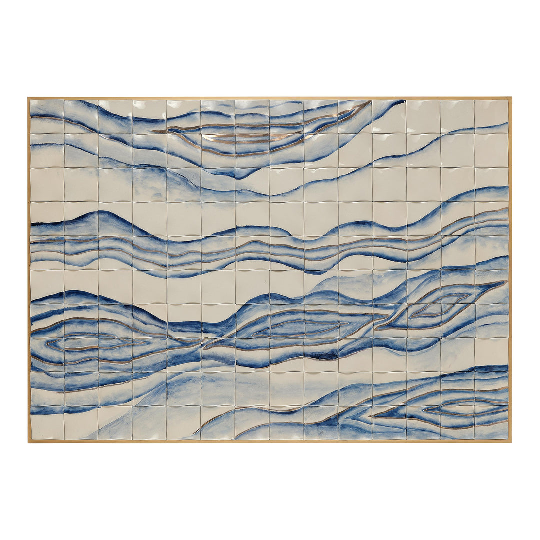 Porcelain Tide Wall Art - Default Title
