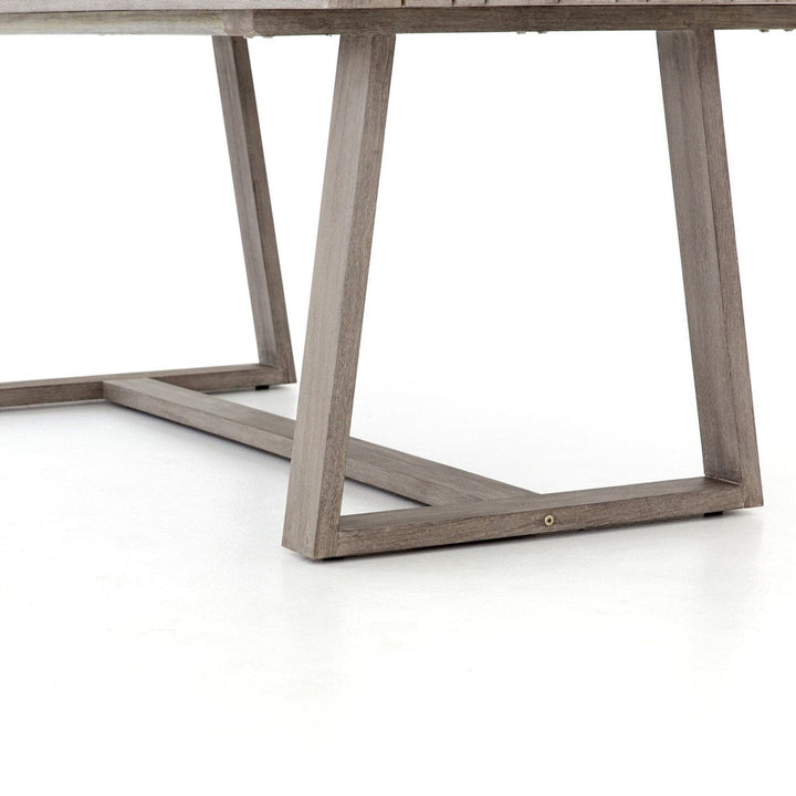 Ashton Outdoor Dining Table - Weathered Grey-FSC