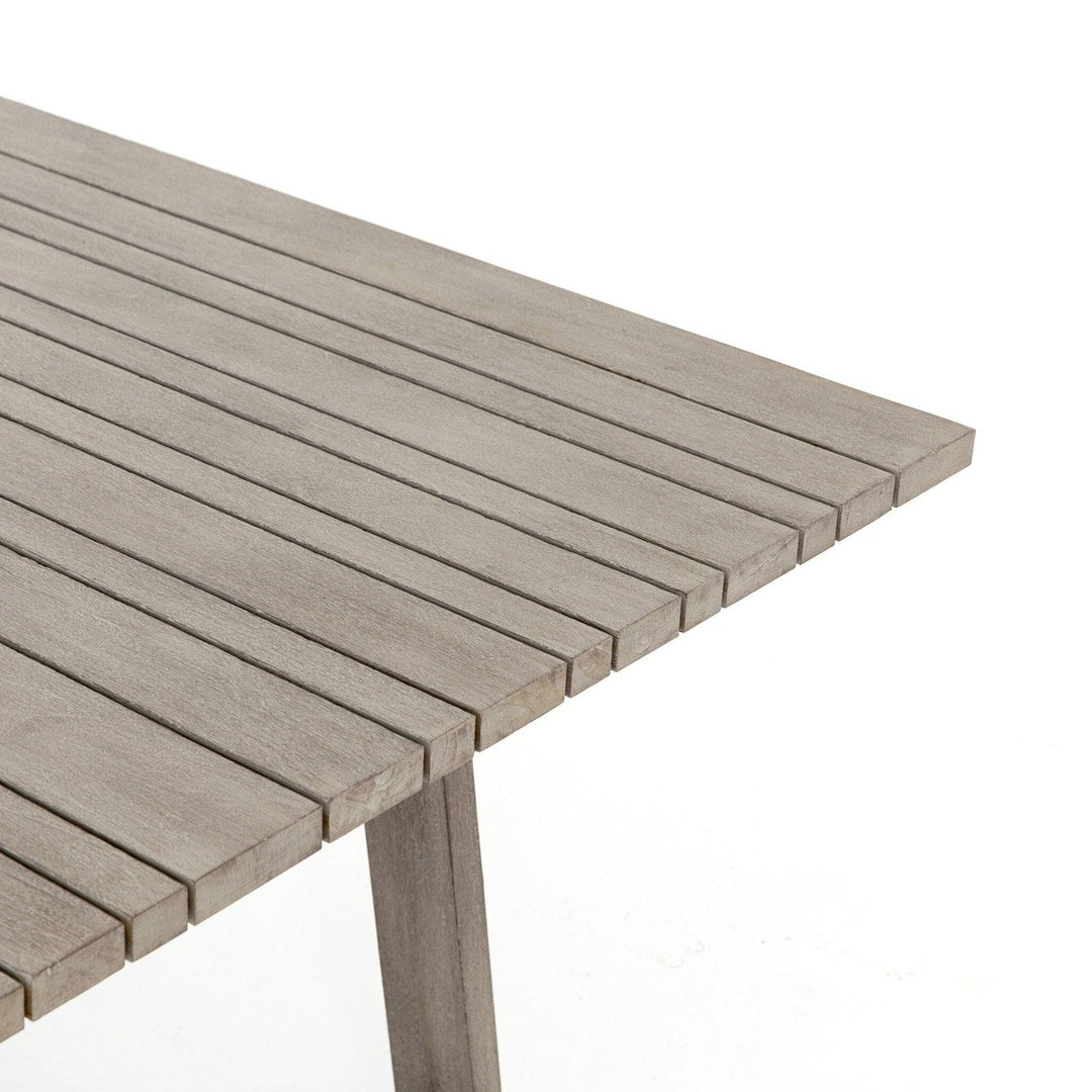 Ashton Outdoor Dining Table - Weathered Grey-FSC