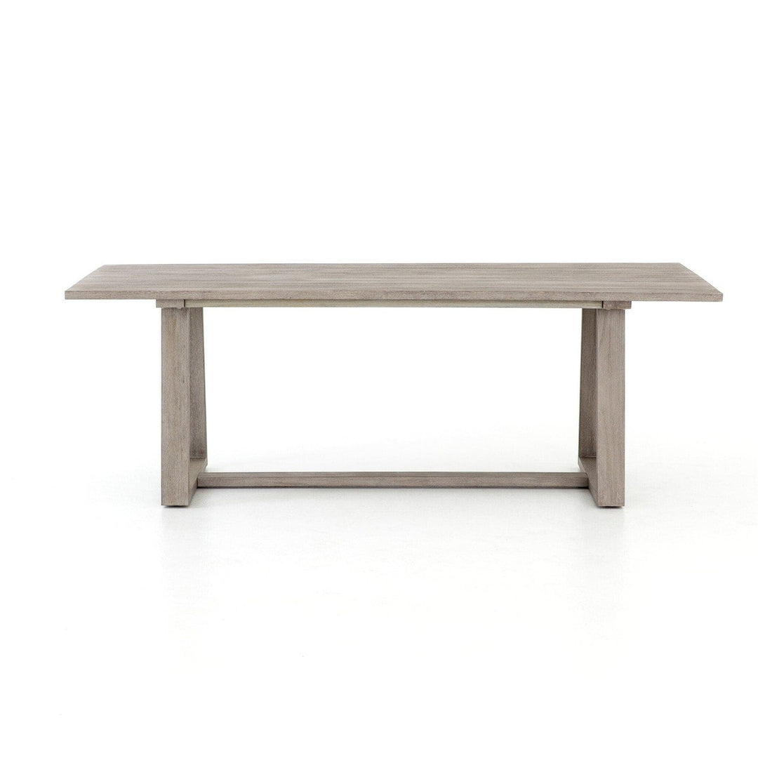 Ashton Outdoor Dining Table - Weathered Grey-FSC