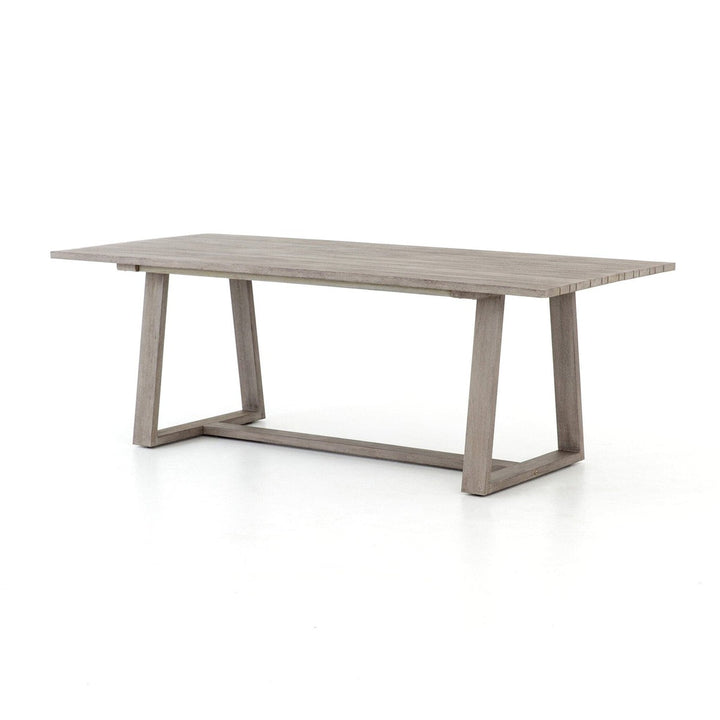 Ashton Outdoor Dining Table - Weathered Grey-FSC