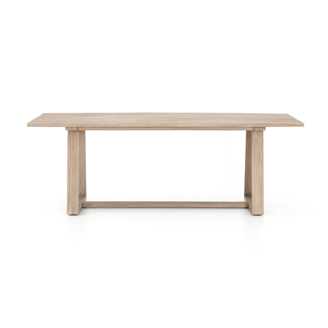 Camden Outdoor Dining Table - Washed Brown-FSC