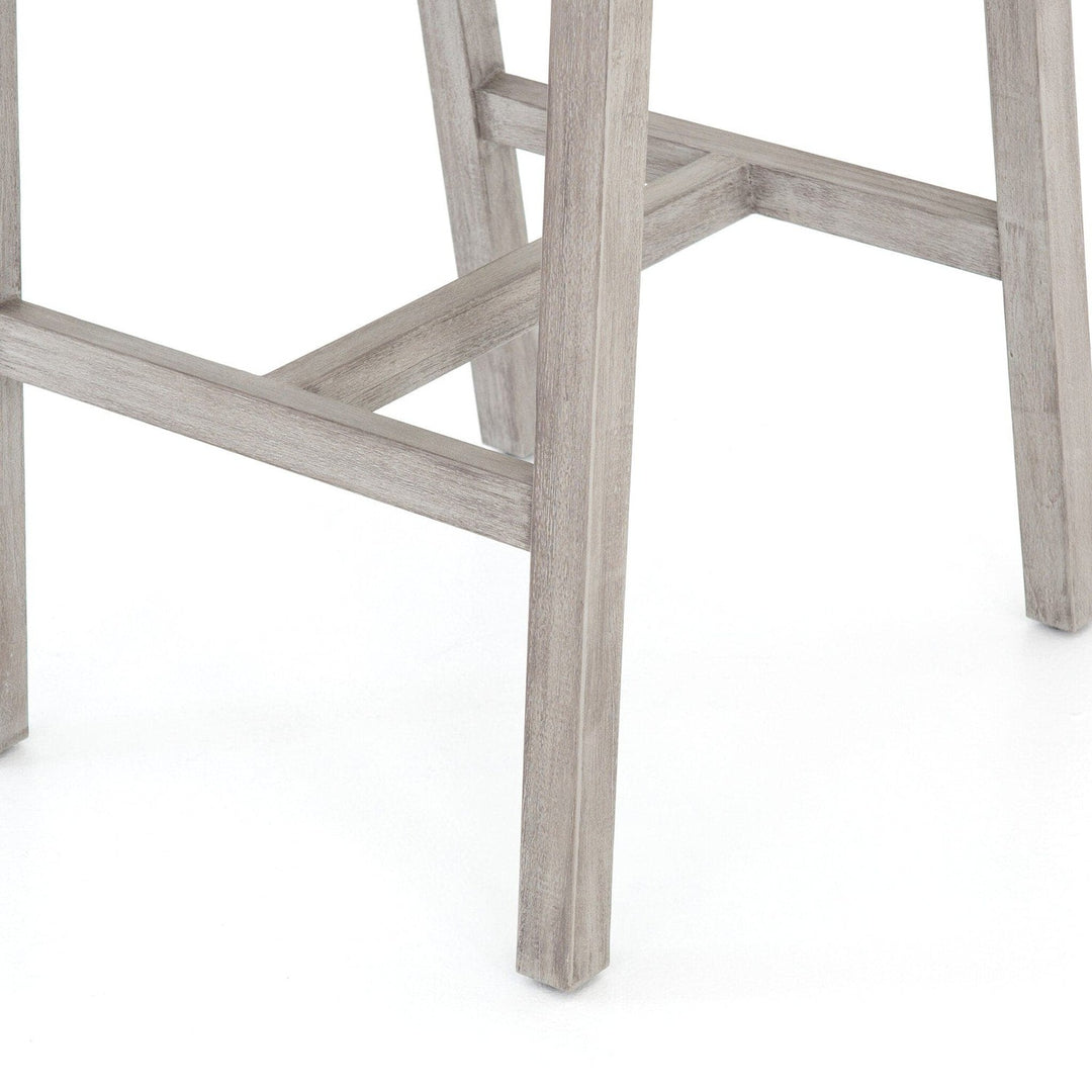 Kearney Outdoor Bar Stool - Thick Dark Grey Rope