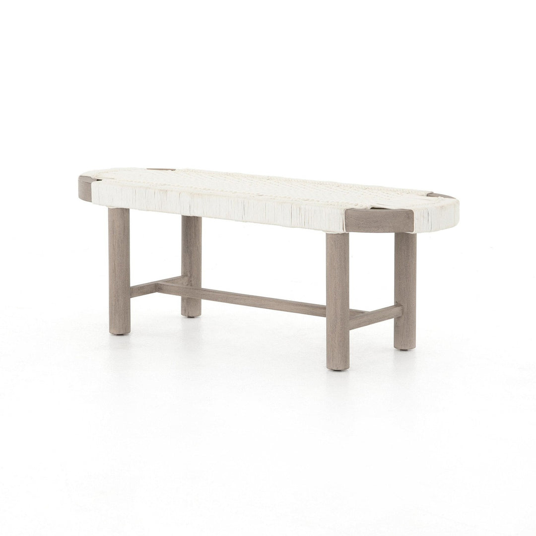 Sumner Outdoor Bench-Four Hands-FH-JSOL-029C-BenchesWeathered Grey-FSC-6-France and Son