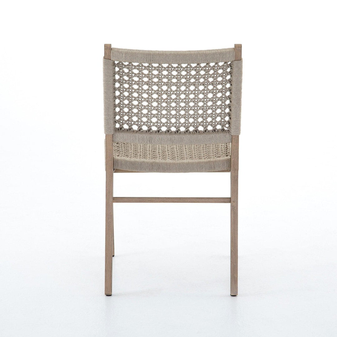 Dominic Outdoor Dining Chair - Ivory Rope