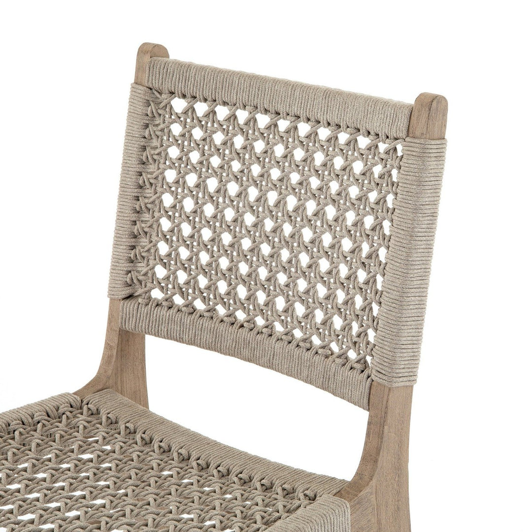 Dominic Outdoor Dining Chair - Ivory Rope