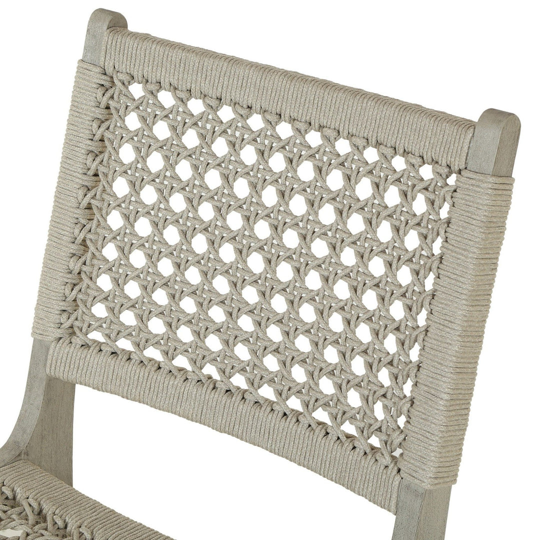 Harper Outdoor Dining Chair - Ivory Rope