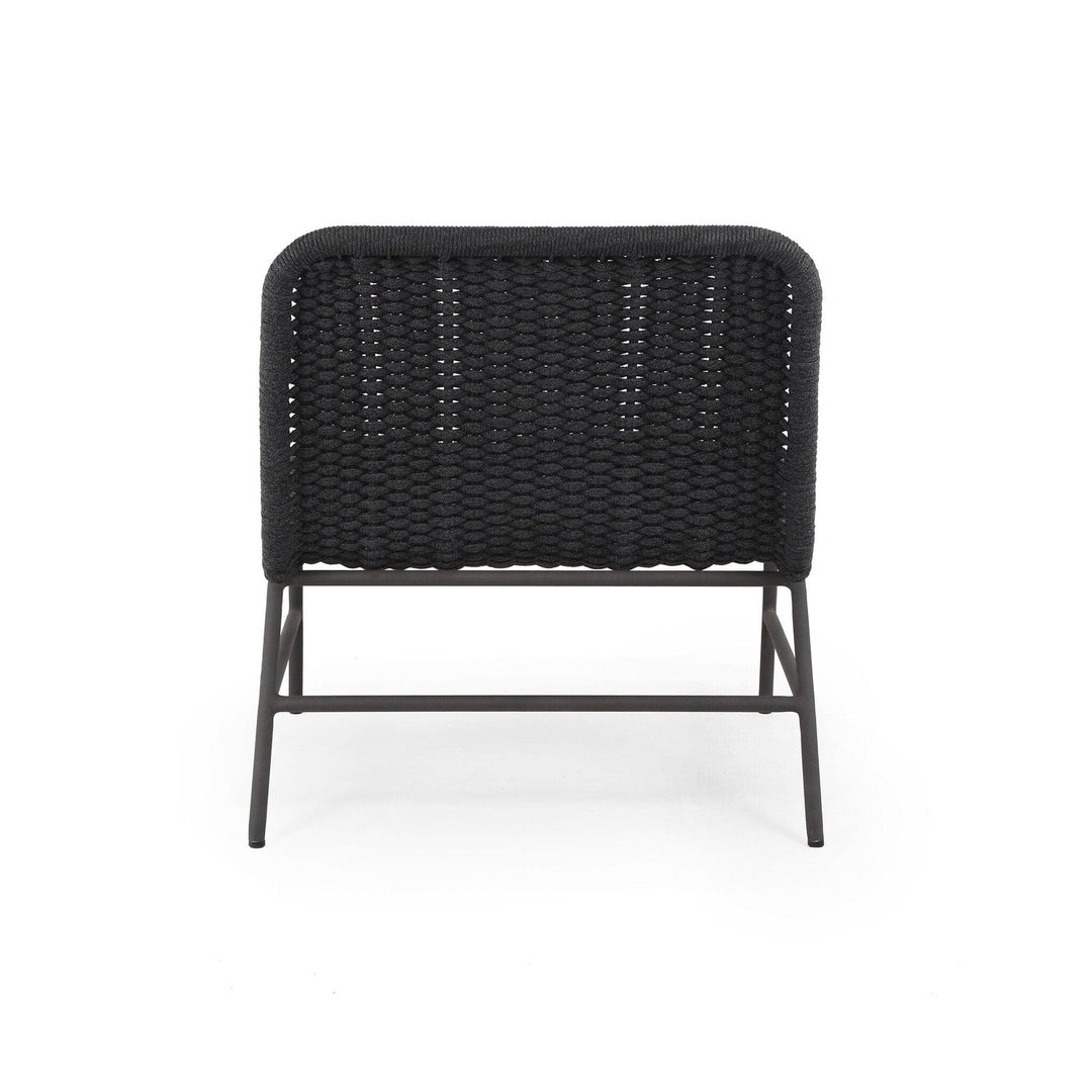 Cole Outdoor Chair - Dark Grey Rope