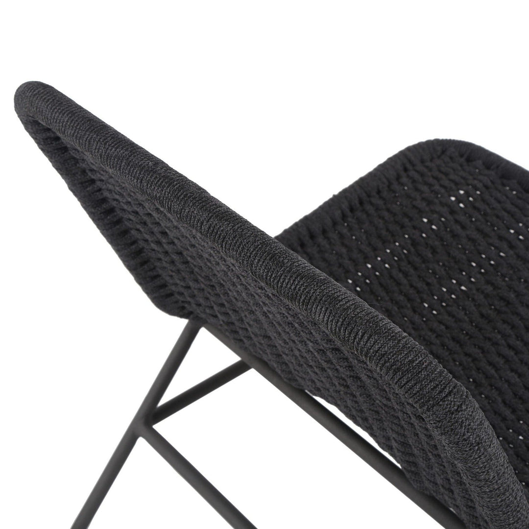 Cole Outdoor Chair - Dark Grey Rope