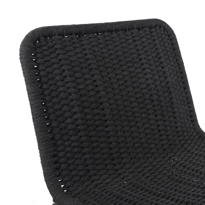 Cole Outdoor Chair - Dark Grey Rope