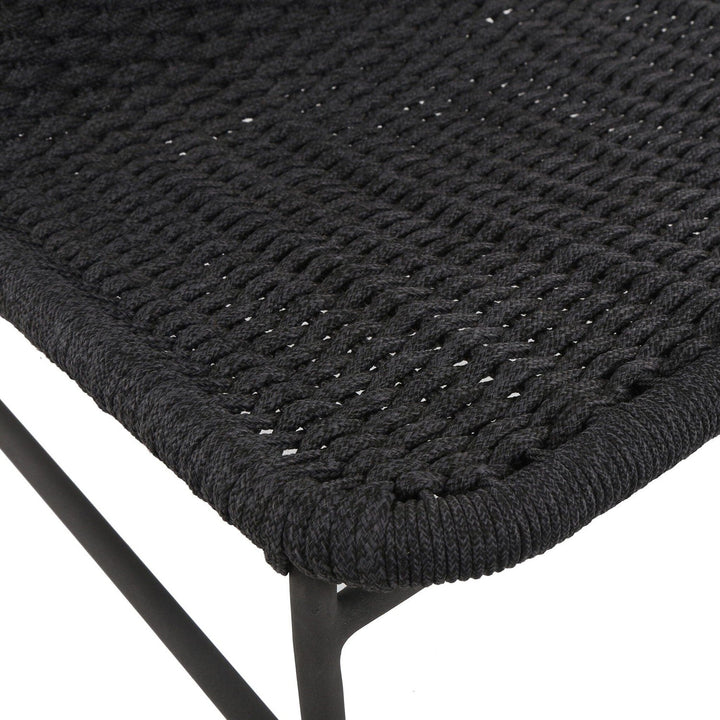 Cole Outdoor Chair - Dark Grey Rope