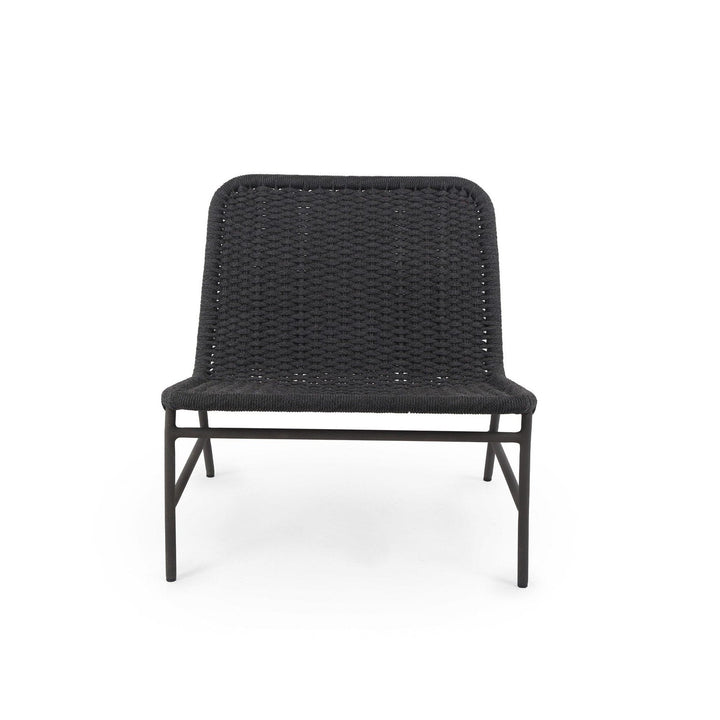 Cole Outdoor Chair - Dark Grey Rope