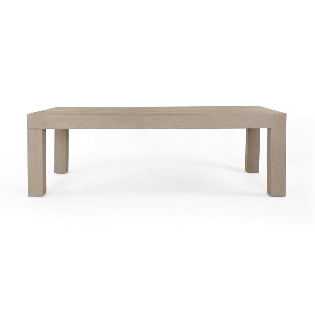 Catalina Outdoor Dining Table - Washed Brown