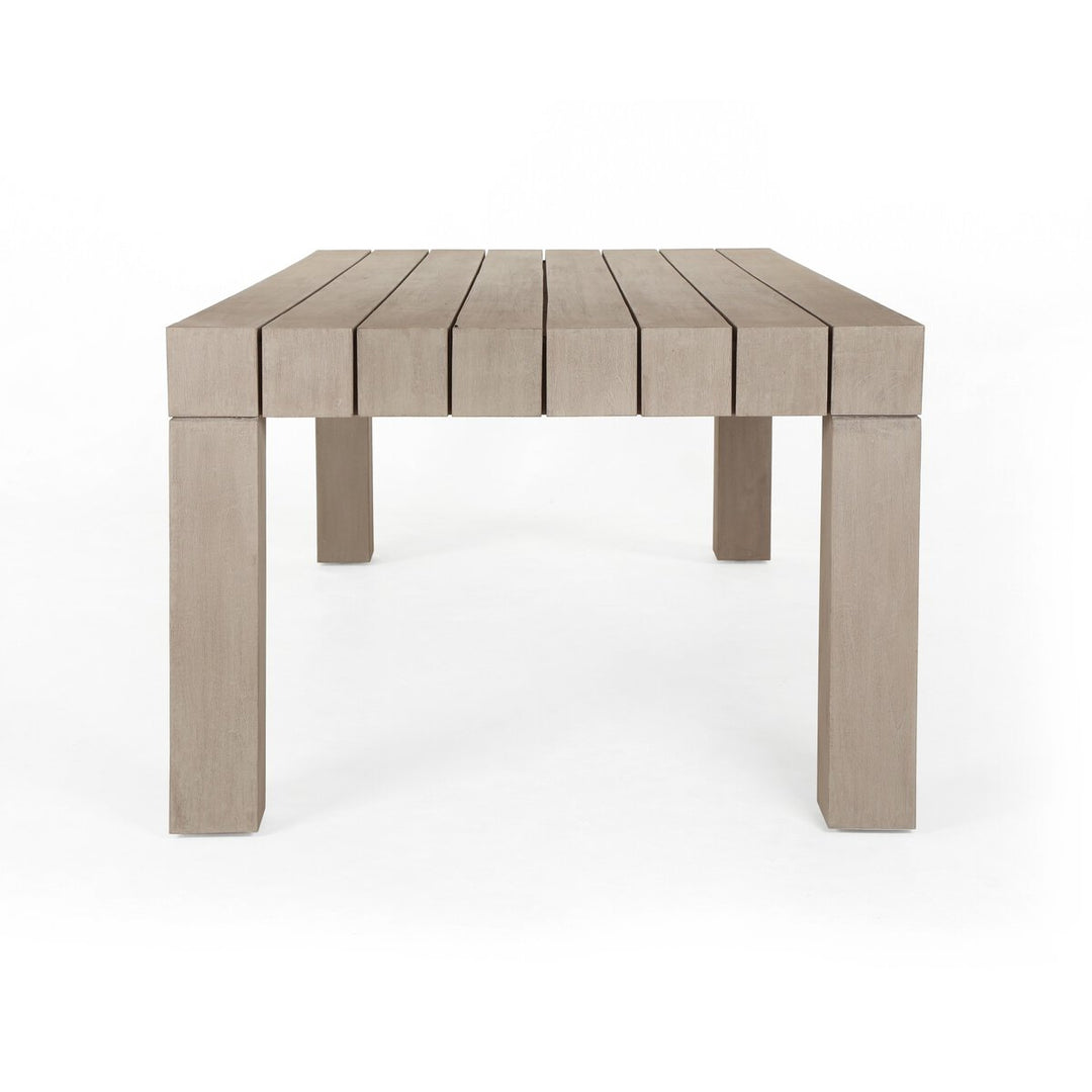 Catalina Outdoor Dining Table - Washed Brown