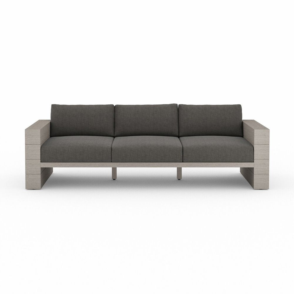 Outdoor Sofas & Sectionals Royce Outdoor Sofa, Weathered Grey - Charcoal