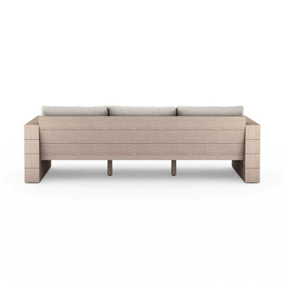 Harrison Outdoor Sofa, Washed Brown - Venao Grey