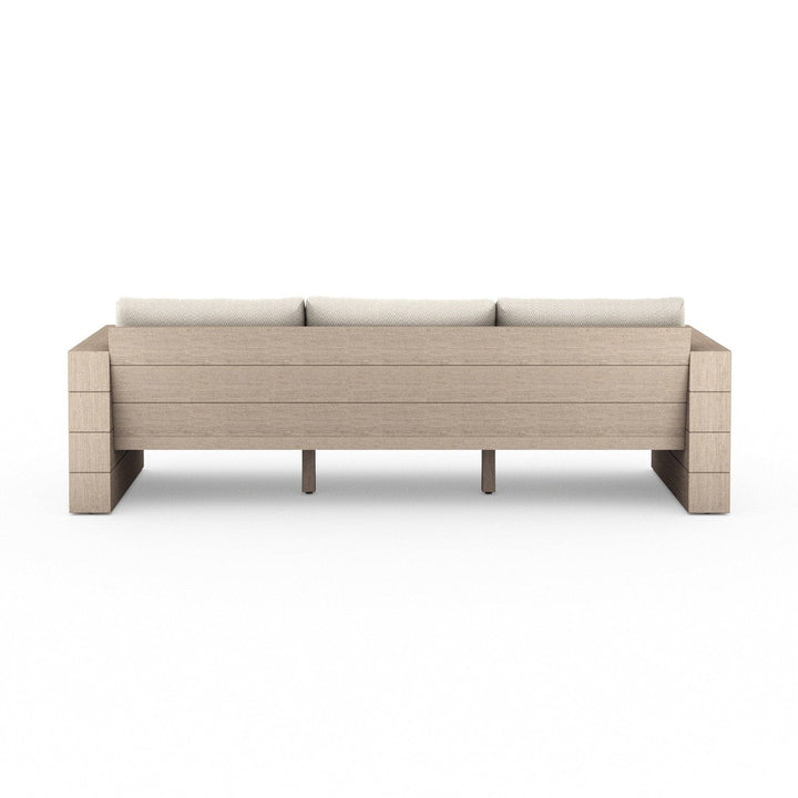 Harrison Outdoor Sofa, Washed Brown - Faye Sand