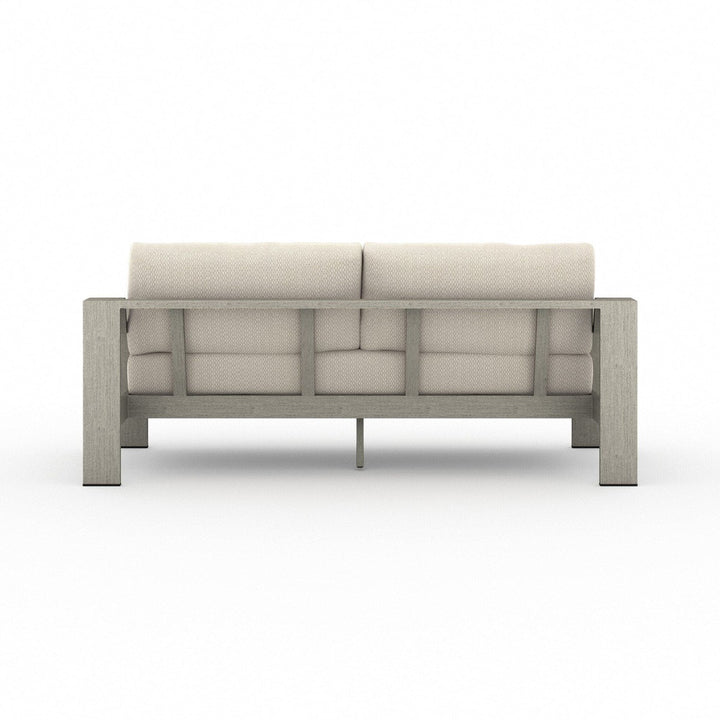 Brighton Outdoor Sofa, Weathered Grey - Faye Sand