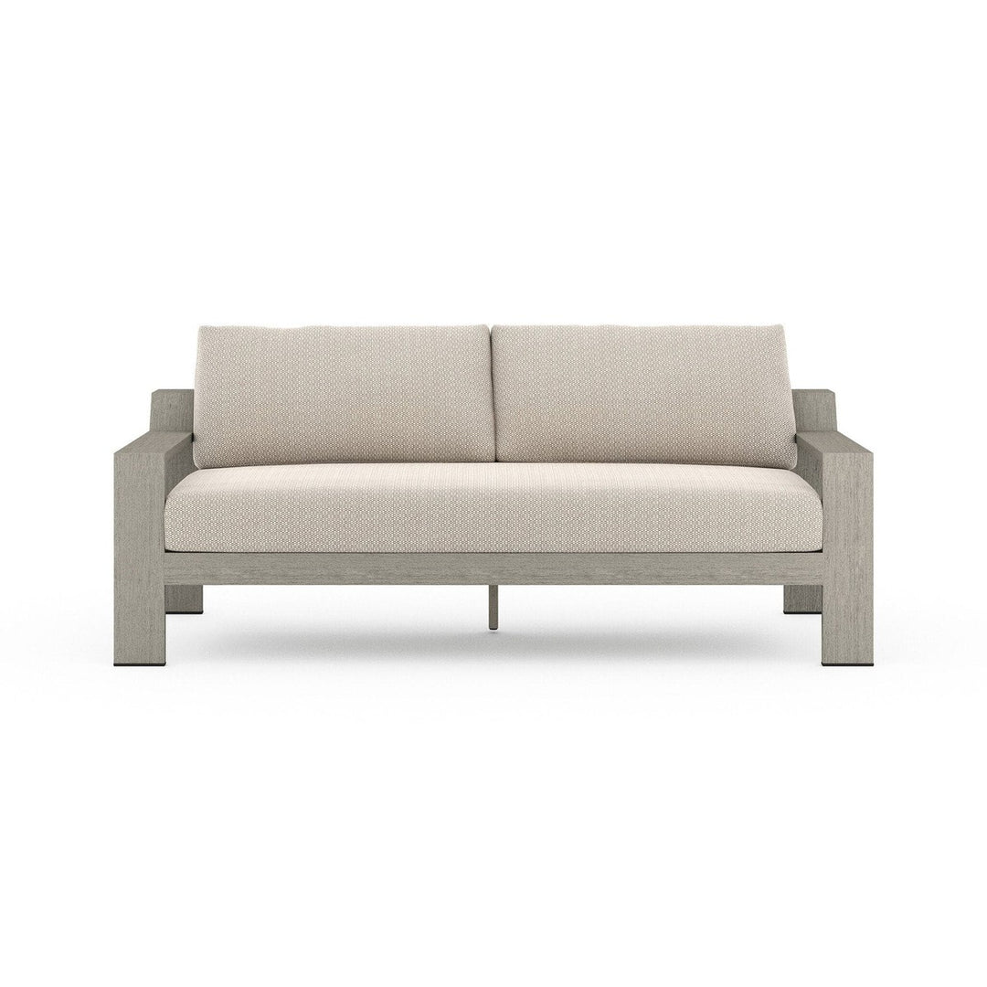 Brighton Outdoor Sofa, Weathered Grey - Faye Sand