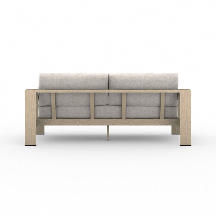 Brighton Outdoor Sofa, Washed Brown - Venao Grey