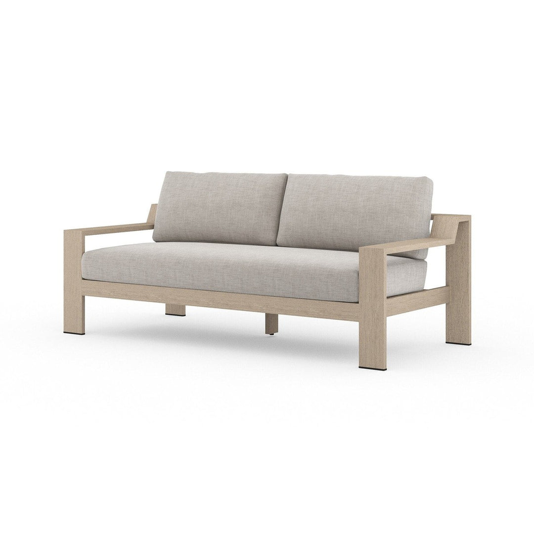 Brighton Outdoor Sofa, Washed Brown - Venao Grey