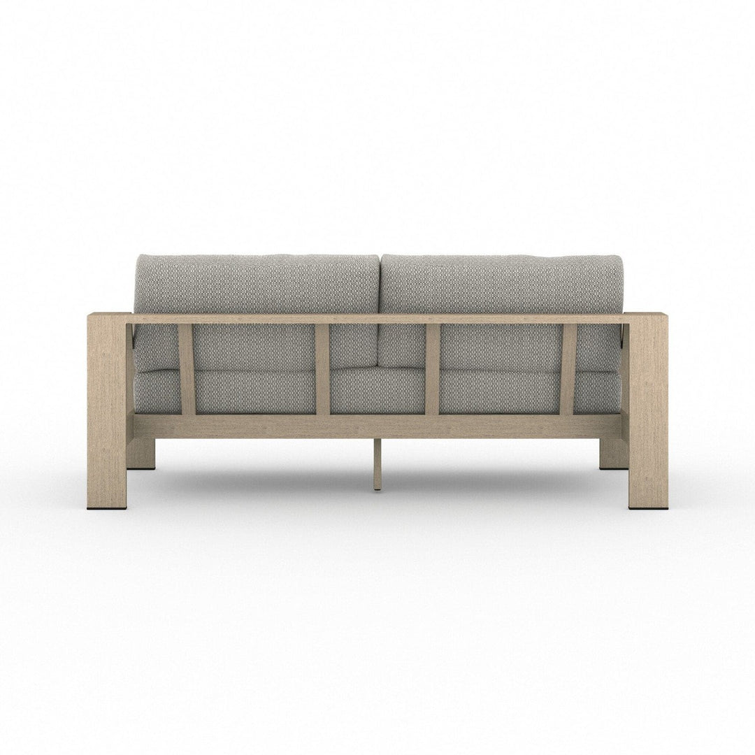 Brighton Outdoor Sofa, Washed Brown - Faye Ash