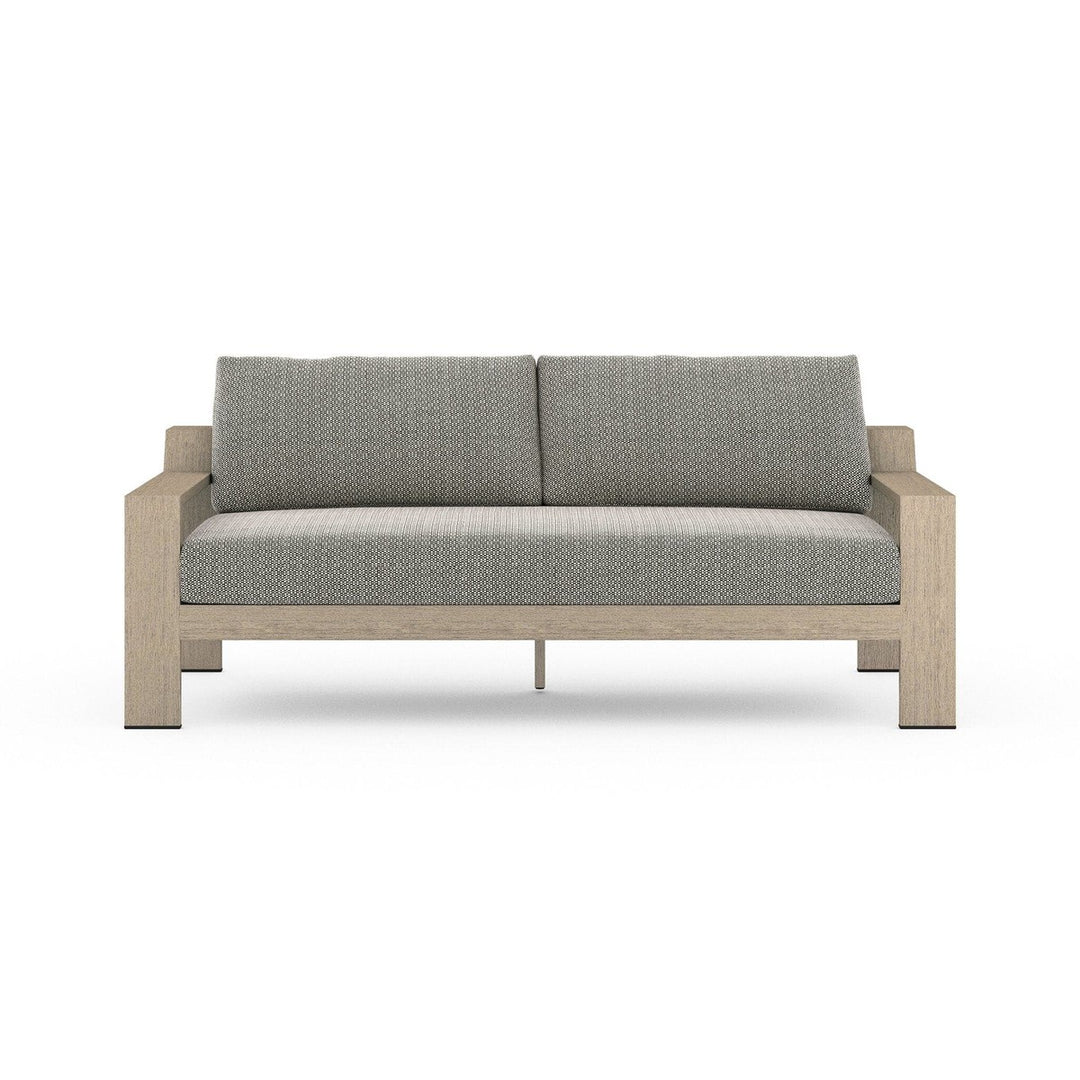 Brighton Outdoor Sofa, Washed Brown - Faye Ash