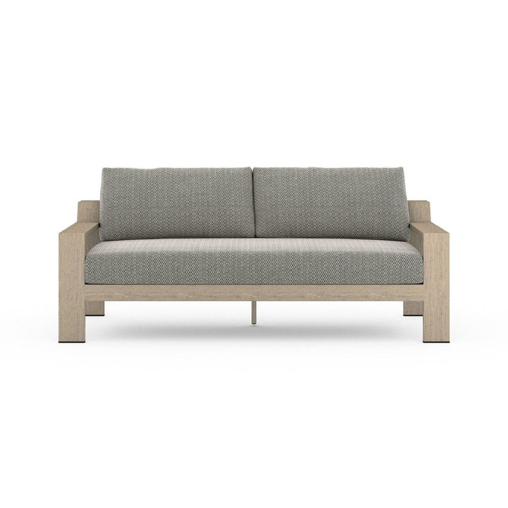 Brighton Outdoor Sofa, Washed Brown - Faye Ash