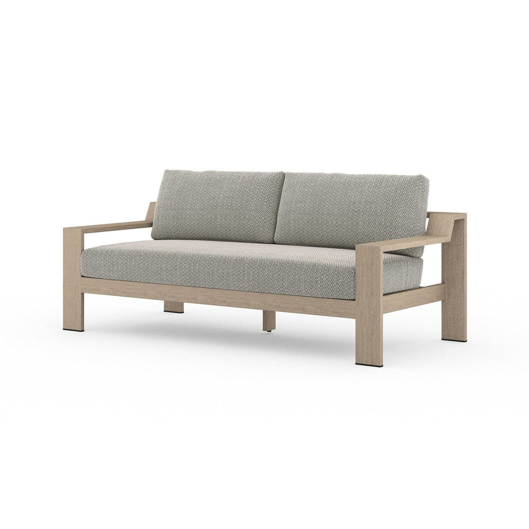 Brighton Outdoor Sofa, Washed Brown - Faye Ash