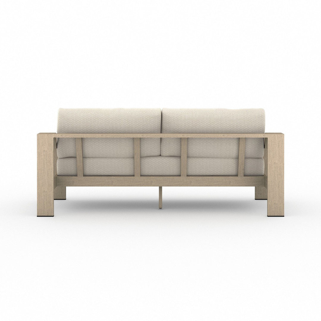 Camden Outdoor Sofa, Washed Brown - Faye Sand